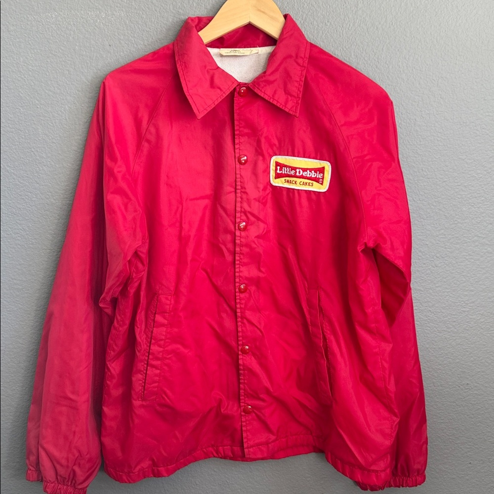 Vintage K-brand Little Debbie Snack Cakes Red Jacket Unisex
